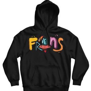 Allen Frens Frens Hoodie Black S NWT IN PACKAGING